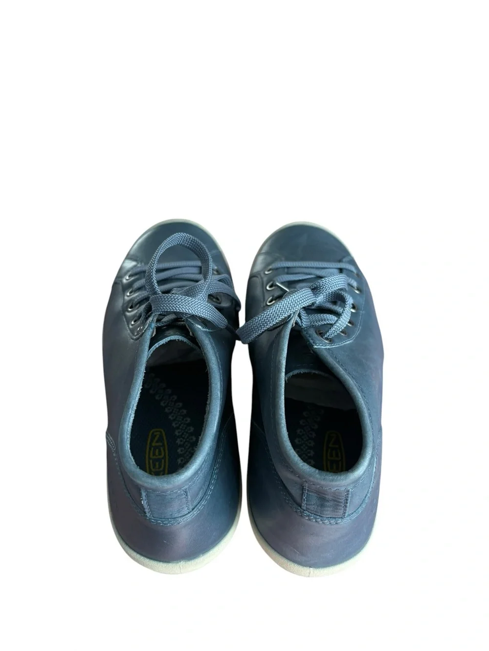 Lorelai Chukka blue leather Boots - Women's size 7.